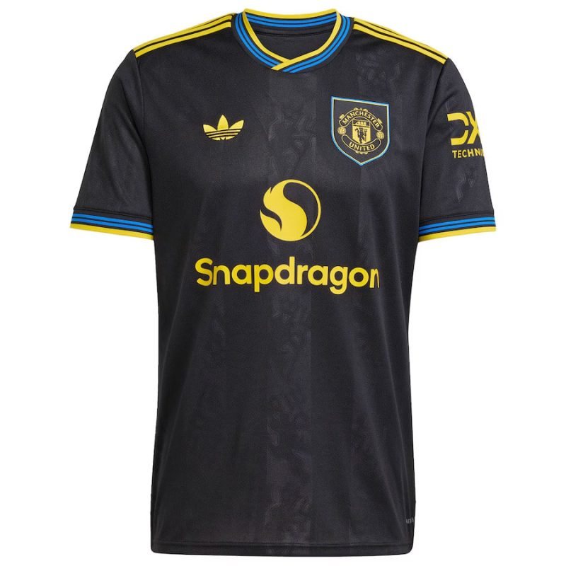 Maglia da Calcio Manchester United Terza 2025-2026 - Nero